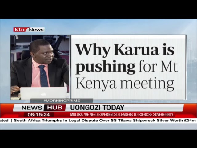 Why Karua is pushing for Mt. Kenya meeting | Morning Prime