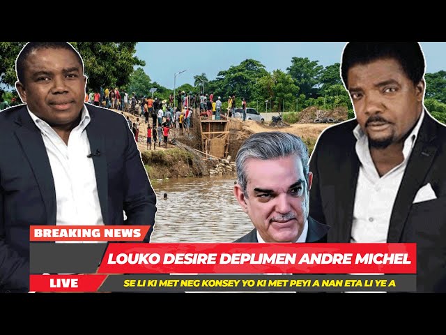 Louko Desir Salanbe Andre Michel Pou Ti Sousou, Li Di Se André Kifè Yo Met Non'l Nan Lis Sanksy