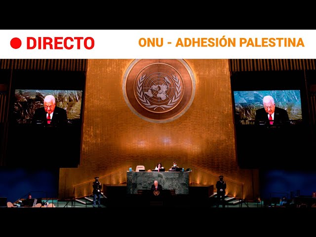 ⁣ONU  EN DIRECTO: La ASAMBLEA GENERAL VOTA una NUEVA VÍA para que PALESTINA sea ESTADO MIEMBRO |