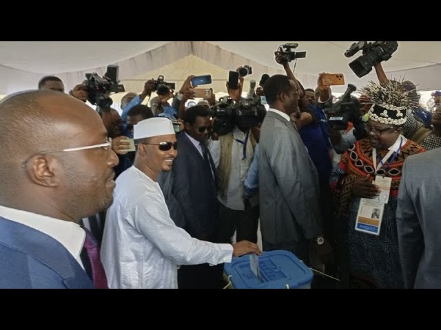 ⁣El líder militar de Chad, ganador de las elecciones entre acusaciones de fraude