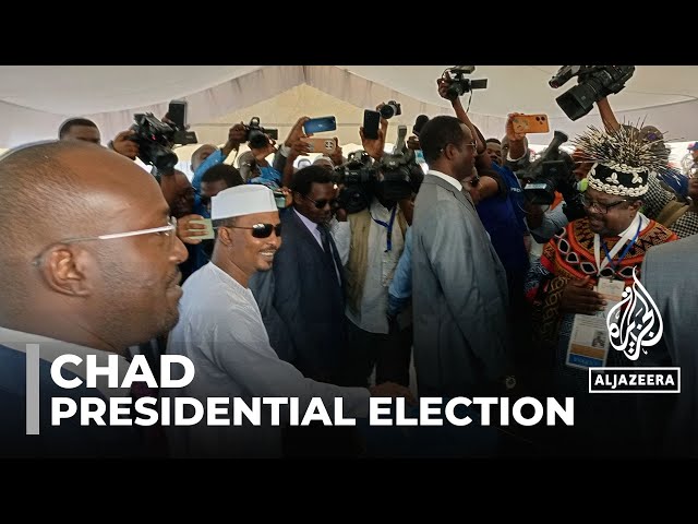 ⁣Chad election: Electoral body declares president Déby winner