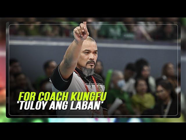 ⁣Coach Kungfu reflects on UST's run to UAAP Season 86 Finals