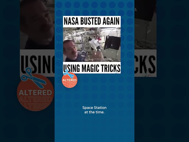 ⁣No, NASA did not use editing tricks in ISS video to 'fake space' #Shorts