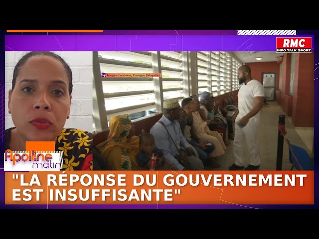 ⁣Choléra à Mayotte : "La réponse du gouvernement est insuffisante", alerte Estelle Youssouf