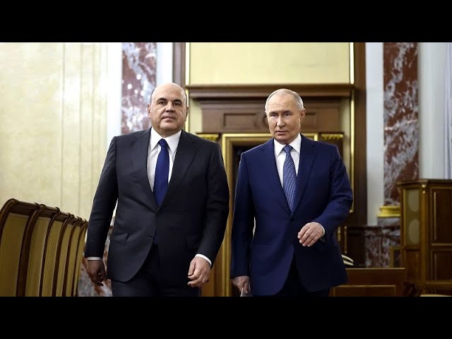 ⁣Putin reappoints technocrat prime minister as fifth term kicks off