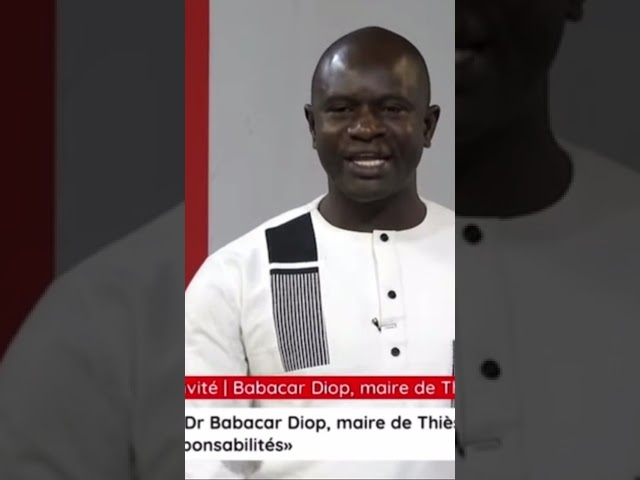 ⁣Dr Babacar Diop Maire de Thiès “ Scandale bi wessou woul gouvernement Macky Sall…”