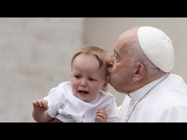 Pope tells Italians they need to have more babies amid record-low fertility rates