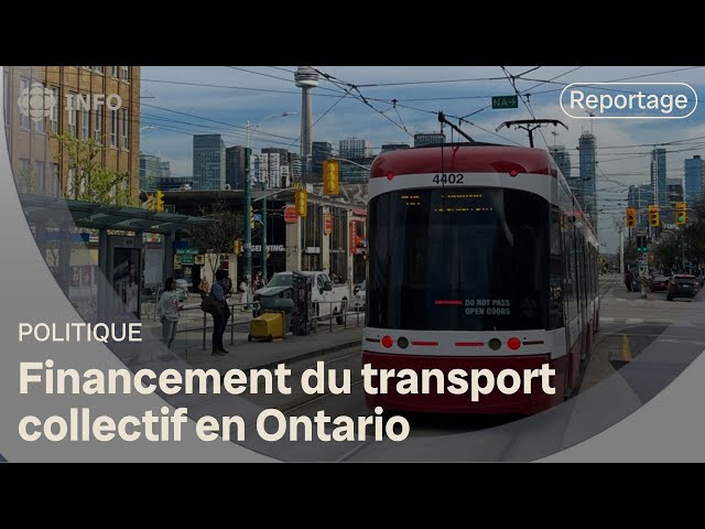 ⁣70 G $ pour des projets de transports collectifs en Ontario