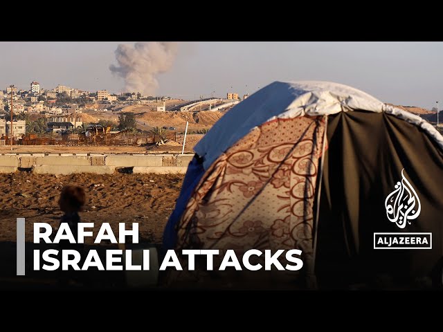 ⁣Intense Israeli attacks: Israeli bombardment of eastern Rafah continues