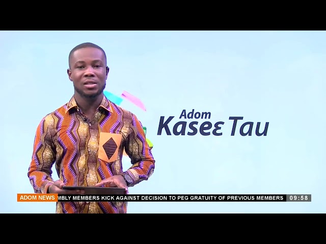 ⁣Kasee Tau at 9:55 on Adom TV (10-5-24)