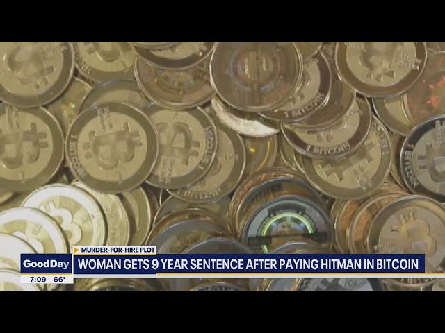 ⁣Woman sentenced after paying hitman in Bitcoin