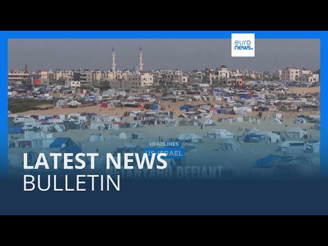 Latest news bulletin | May 10th – Midday