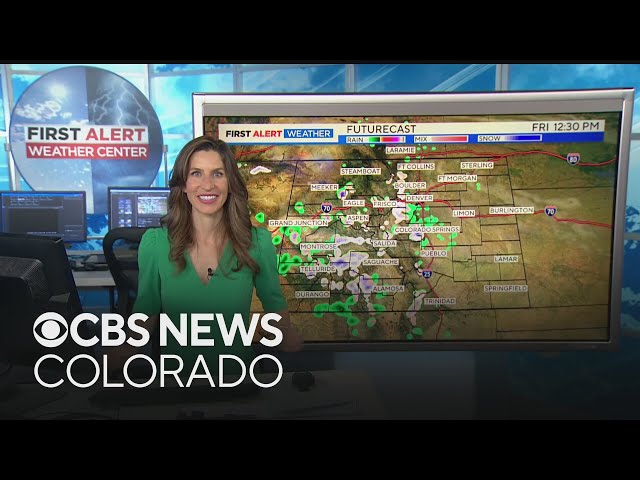 ⁣Denver weather: Cool and unsettled to end the week