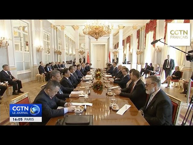 ⁣18 accords de coopération signés entre la Chine et la Hongrie
