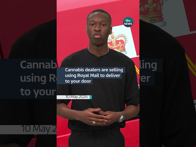 ⁣How cannabis dealers are selling in the open and using Royal Mail to deliver to your door  #itvnews