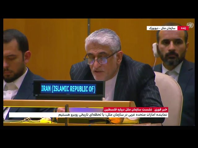 سعید ایروانی: اسرائیل کاملا و دائما قوانین بین‌المللی، منشور سازمان ملل را نقض می‌کند