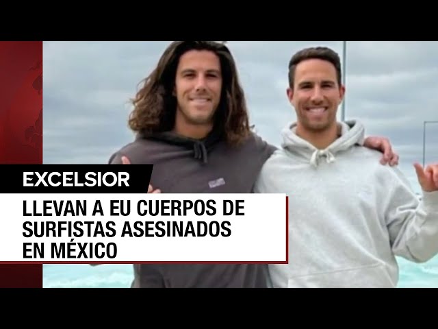 ⁣Cuerpos de surfistas asesinados en México llegan a San Diego