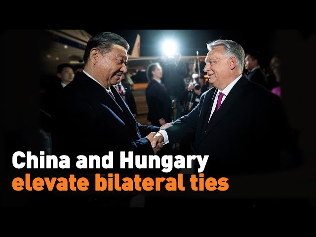 ⁣China and Hungary elevate bilateral ties