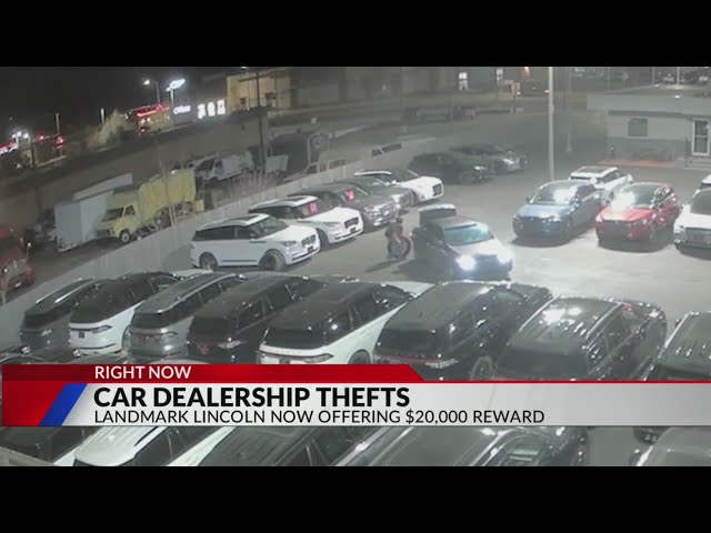⁣Englewood car dealership offering $20K reward after thefts