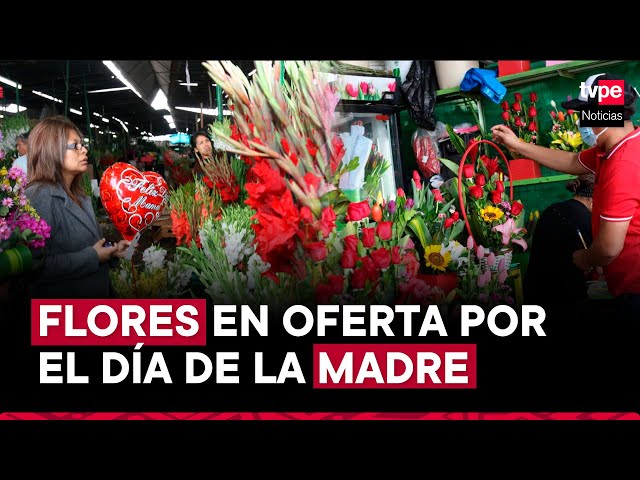 ⁣Día de la Madre: así están los precios de los arreglos florales en el Mercado de Flores del Rímac