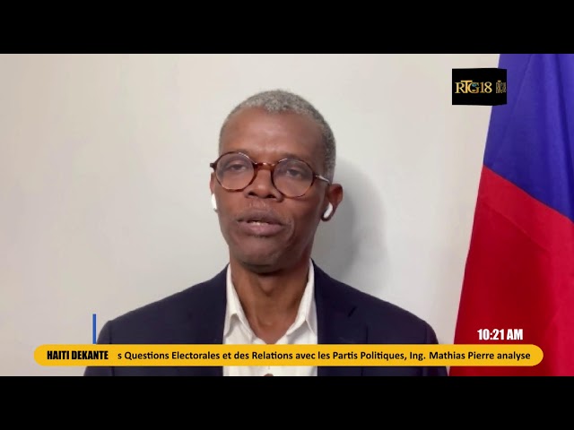 DEKANTE|Ing.Mathias Pierre, Ex-Ministre Chargé de Questions Electorales