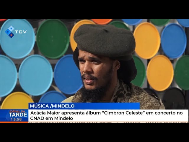 ⁣Acácia Maior apresenta álbum “Cimbron Celeste” em concerto no CNAD em Mindelo