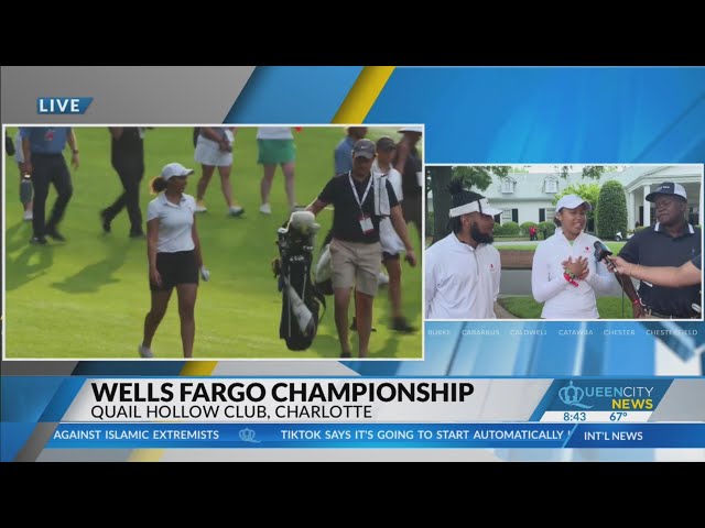 ⁣HBCU golfers take part in Wells Fargo Pro-Am