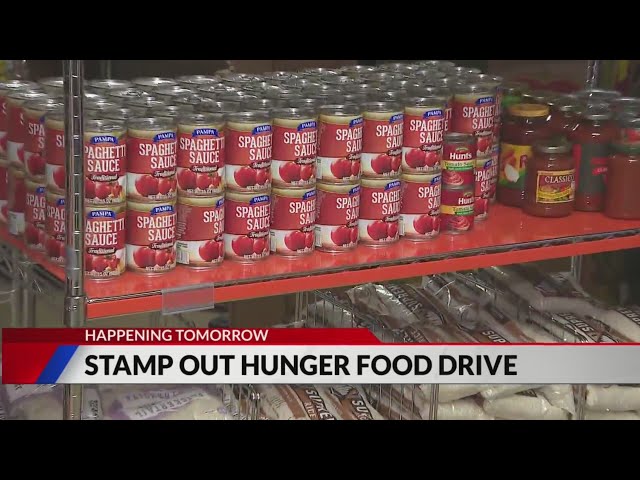 ⁣Saturday is the 32nd Stamp Out Hunger Food Drive