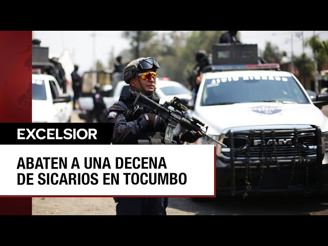 ⁣Choque entre militares y CJNG deja 10 muertos en Michoacán