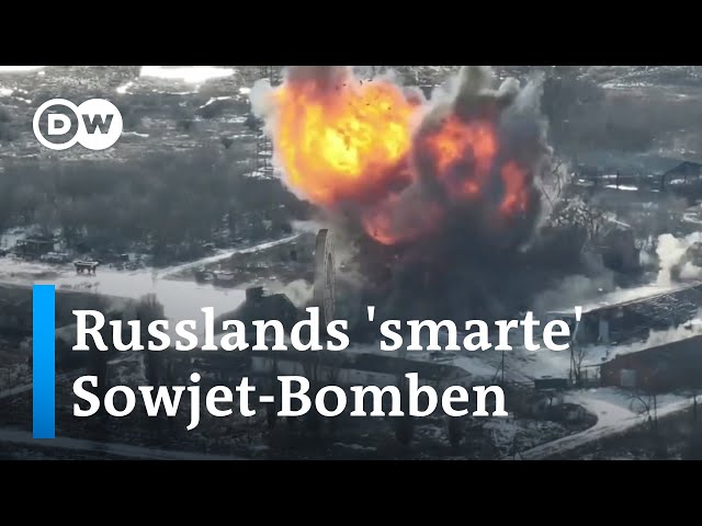 ⁣Warum Russlands 'smarte' Sowjet-Bomben der Ukraine so viele Probleme bereiten | DW Nachric