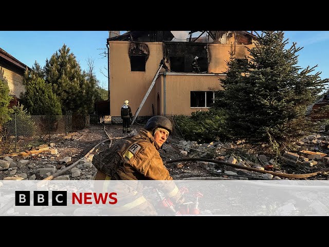 ⁣Ukraine repels surprise Russian attack in Kharkiv region | BBC News
