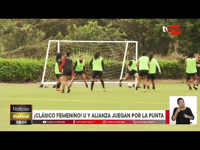 ⁣Universitario vs. Alianza Lima: clásico por la Liga Femenina 2024