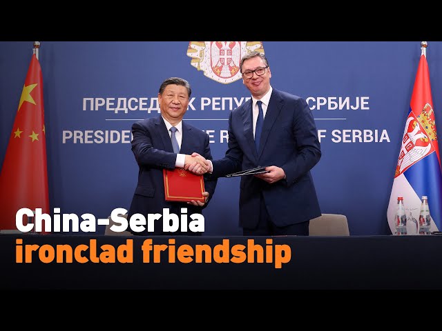⁣China-Serbia ironclad friendship