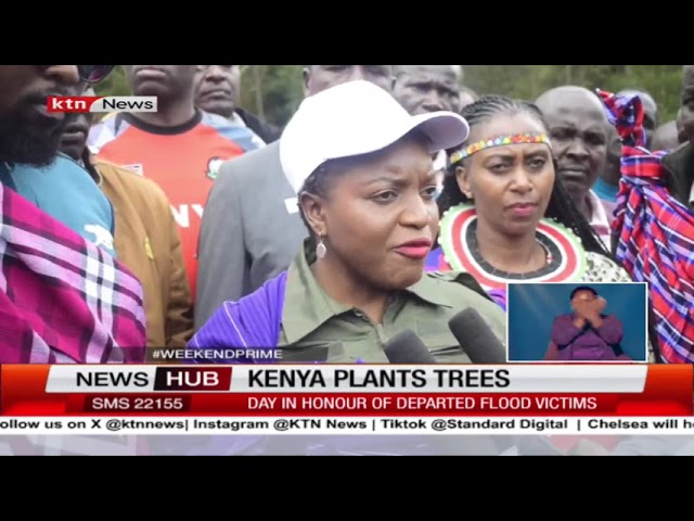 ⁣Tree planting holiday, Kenya honours those who lost their lives in the floods