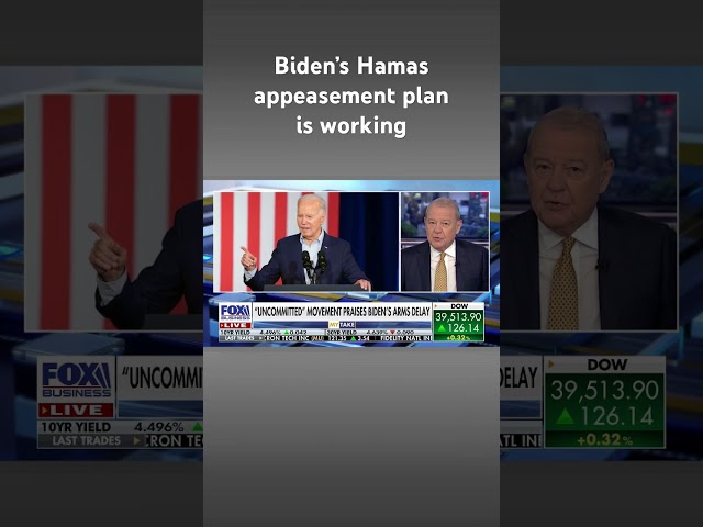 ⁣Varney: Hamas supporters approve of Biden’s Israel shift #shorts