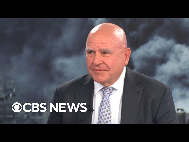 H.R. McMaster calls Biden threat to withhold weapons from Israel "feckless"