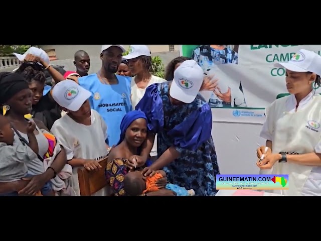 Dubréka : la DPS lance le 1er tour des journées nationales de vaccination contre la poliomyélite