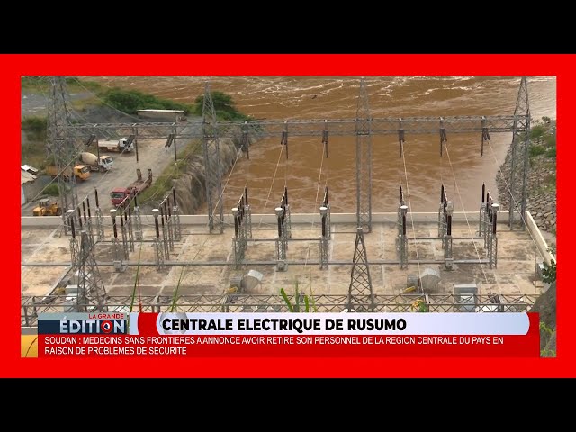 ⁣La centrale électrique de Rusumo bientôt opérationnelle