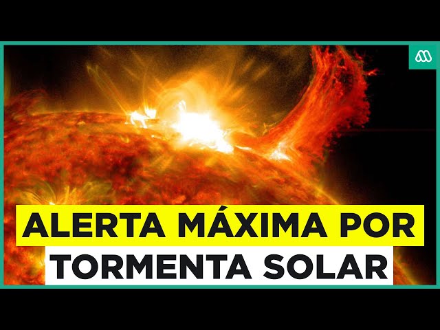 Alerta máxima: Tormenta solar podría afectar a la tierra