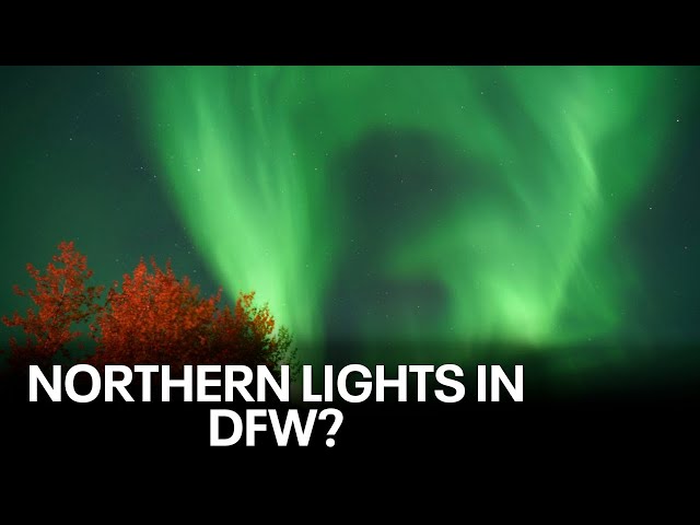 ⁣Northern lights could be visible in Texas due to severe solar storm