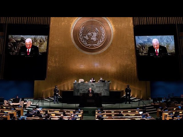 ⁣UN assembly approves resolution granting Palestine new rights
