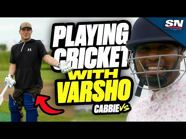 ⁣Blue Jays' Daulton Varsho Plays Cricket In Cayman Islands | Cabbie Vs