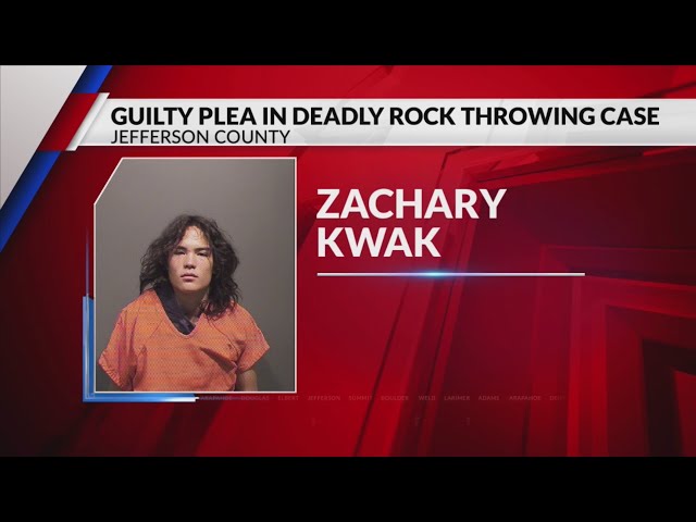 ⁣Suspect in deadly rock throwing case pleads guilty
