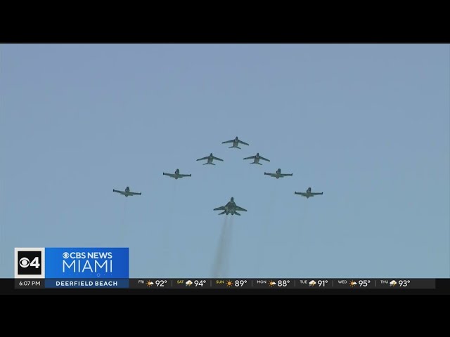 ⁣Fort Lauderdale Air Show takes flight this weekend