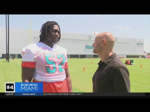 ⁣Report from Miami Dolphins rookies minicamp