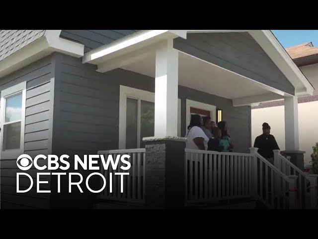 ⁣Metro Detroit mom gifted home home ahead of Mother's Day