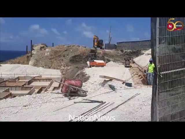 ⁣Nation Update: New construction at Bathsheba