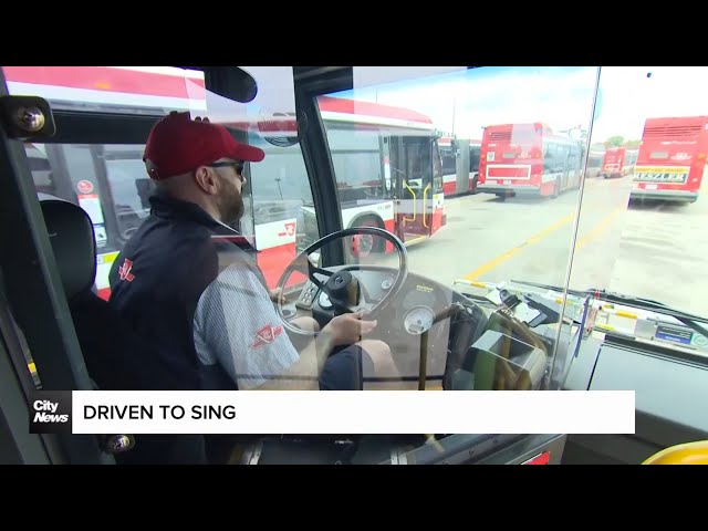 ⁣TTC driver says singing brings him happiness