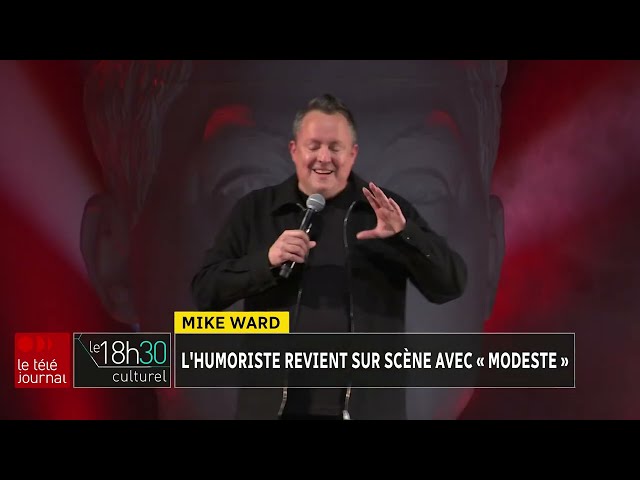 ⁣Mike Ward : l'humoriste revient sur scène avec « modeste »