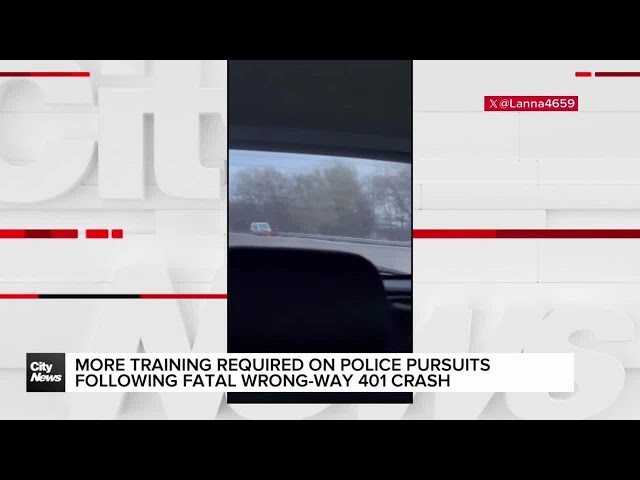 ⁣More training required on police pursuits